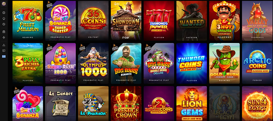 Instasino Καζίνο Games