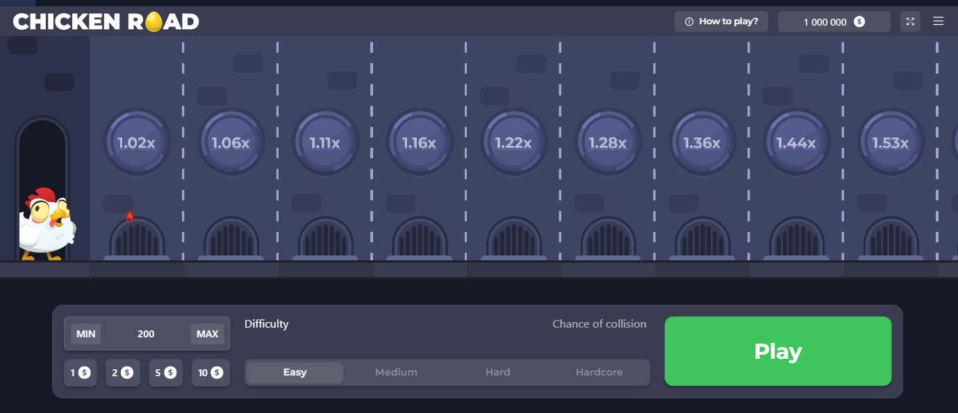 Chicken Cross the Road Casino Game