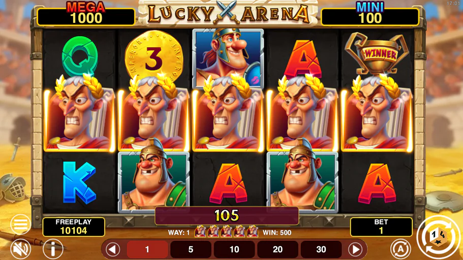 Lucky Arena Hold And Win Demo